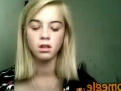 Webcam Beauty Showing Tits