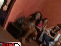 22 Awesome orgy at club with hot bitches! 24