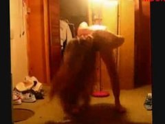 Amateur Japanese Hot girl dance nude on the webcam - clip 35