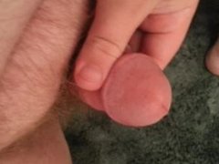 Inserting 12 BBs into Penis
