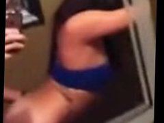 Latina fucked standing up