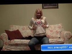 Horny Blond Girl Present A Great Sex Show On Webcam Free 100tipcams.com