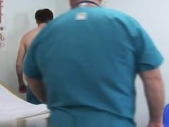 Gay guys I had him get onto the exam table and had him remove his panties