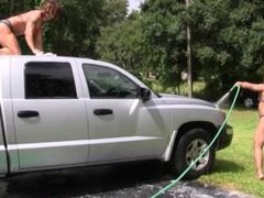 fbb washing a car