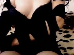 webcam model from russia with 2 dildo