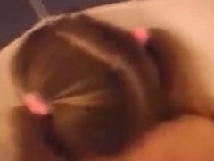 Teen with Pigtails Fucked