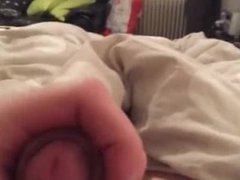 Girlfriend tricking guy into webcam sex part 9/9 (Swedish)