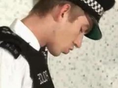 Hung British Police man Fucks Teen Prisoner