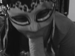 The Mask Vietnamese MILF Blowjob