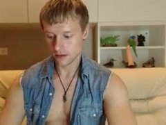 blond fit stud wankshow