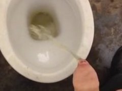 my slave pissing