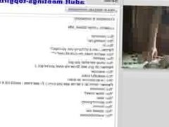 DAPHT HORNY GIRL SHOWS ALL ON CHATROULETTE