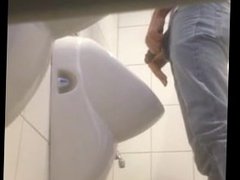 Hidden Cam in Locker Room Urinals