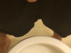 Pissing in Toilet