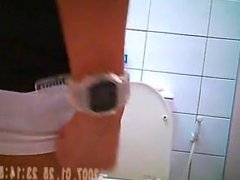 Hidden cam in thai office toilet 2 - 720CAMS.COM