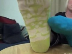 TJ socks and feet