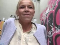 Blonde Has Outdoor Sex In Public