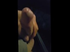 Stoking my big hard uncut cock untill the most amazing cum explotion ever"