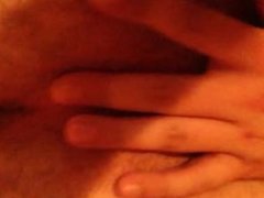 Bisexual Bear anal fingering