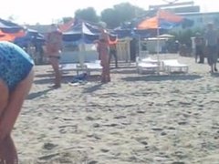 Sexy granny in the beach amateur v. Lucrecia from dates25.com