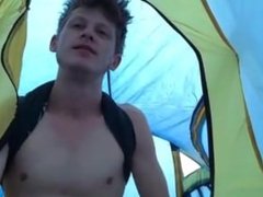 2 Danish Younger Guys Have Sex In A Tent At The Festival (Denmark)