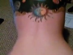 Tattood hottie with big ass