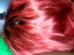 Redhead girl sucking bbc. Precious from 1fuckdate.com