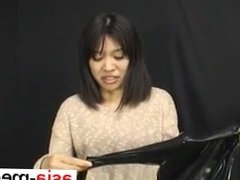 Japanese Latex Catsuit 50 - Meet her on ASIA-MEET.COM
