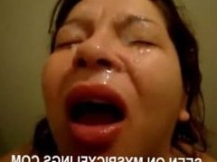 Wife blinded by a huge cumshot. Myung from 1fuckdate.com