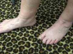 mature bbw feet