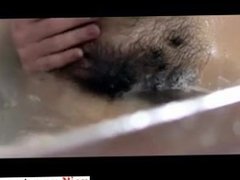 Hairy Katie Masturbating in Bath - Find her on MILF-MEET.COM