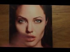 Cum Tribute - Angelina Jolie