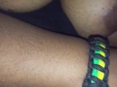 Jamaican aunt show her tits