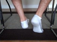 sock strip under chair