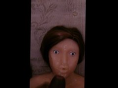 Sex Doll Vid 7 - Piledriving Nicola's mouth