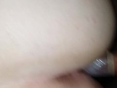 Bubble Butt White Girl Takes a Creampie in Public Pov