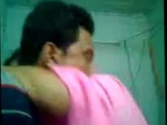 Indian couple getting ready to fuck in home