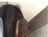 Str8 spy guy in public toilet