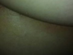 Fingering my drunk sleeping wife's pussy