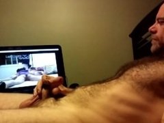 Watching my sexy (NOT) Daughters porn videos to masturbate