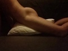 Humping my pillow till I cum in slowmotion