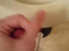 First video ever plunger butt-fuck