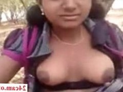 Desi Girlfriend Boob Show And Fucked Outdoor wid Audio- 24CAM.ORG