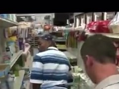Black dude gets fucked in store