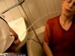 Anal gay sex illustration twink blonde 3 Way Piss Sex in the Tub