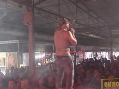 Music and fuck on stage
