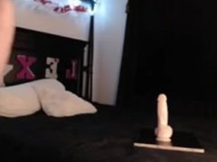 Teen stepdaughter tries first time SnapWhores.Com