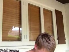 American young gay boy masturbating tube Noah Soaks Himself Outside