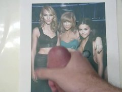 Taylor Swift, Selena Gomez, Karlie Kloss Cum Tribute