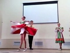 Teens pantyhose upskirt while dancing (slomo included)